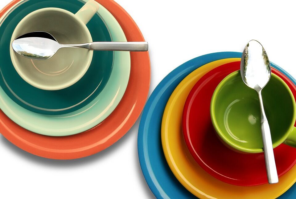 étkészlet tányér evőeszköz mosogatás kapacitás családi 