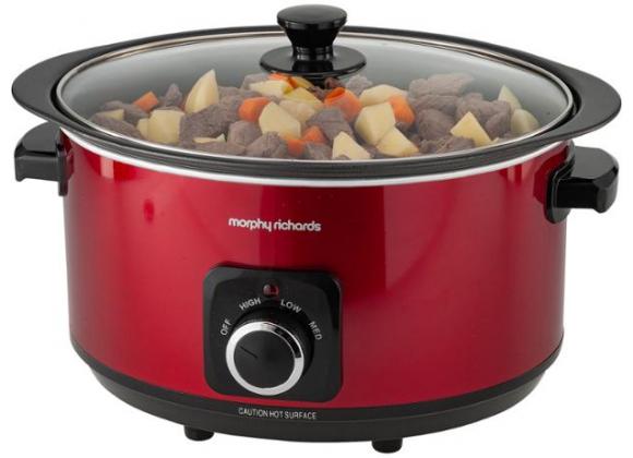 Morphy Richards  Red Sear and Stew Slow Cooker 461011