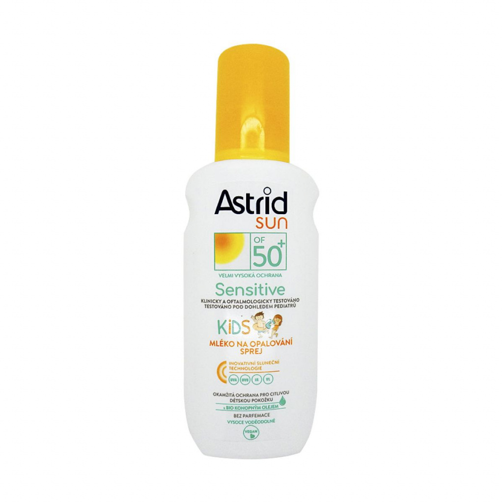 Astrid  Kids tanning lotion spray sensitive 50+